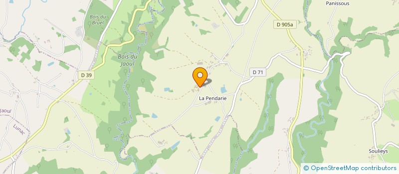 localisation de l'entreprise MONSIEUR GUY VABRE  LA SALVETAT-PEYRALES