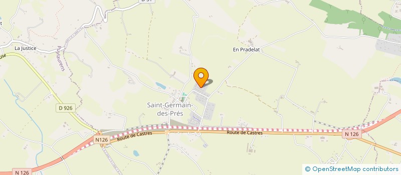 localisation de l'entreprise MONSIEUR GUY VALETTE  PALLEVILLE