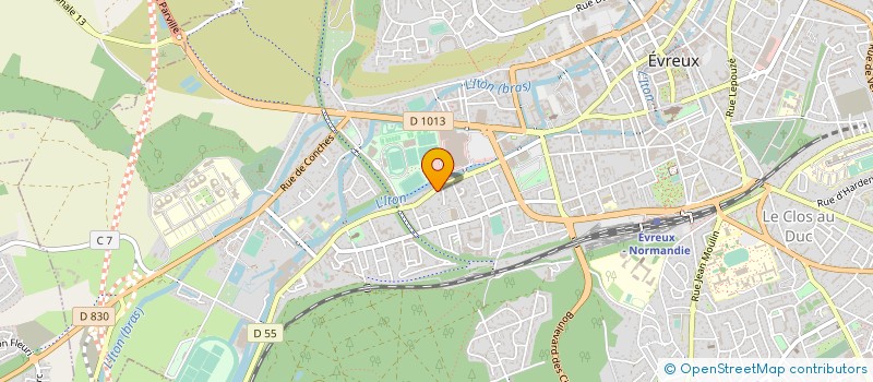 localisation de l'entreprise MONSIEUR GUY VALETTE  EVREUX