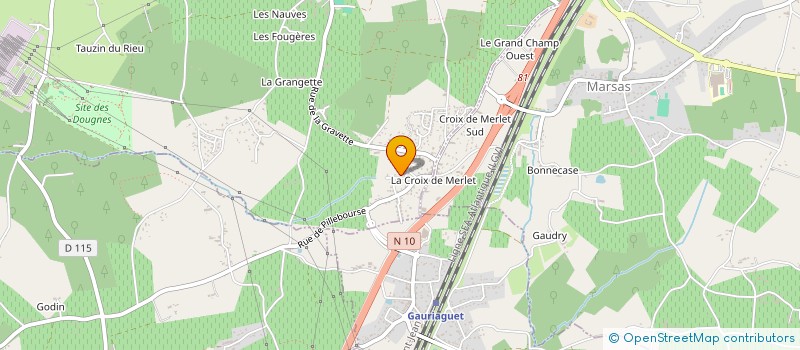 localisation de l'entreprise MONSIEUR GUY VAN GLABEKE à CUBNEZAIS