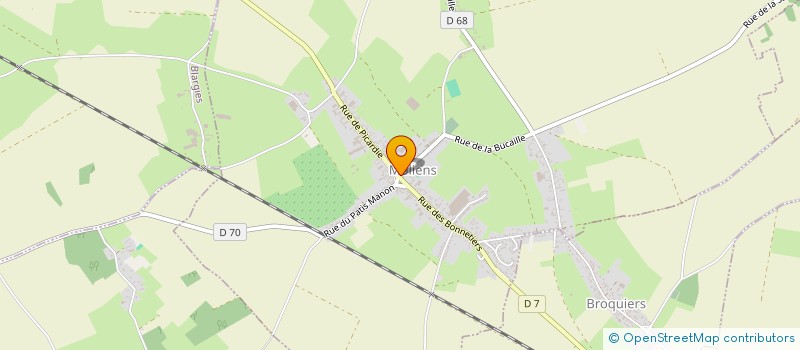 localisation de l'entreprise MONSIEUR GUY VANCAUWENBERGHE  MOLIENS