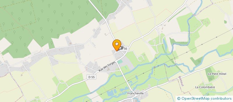 localisation de l'entreprise MONSIEUR GUY VANHOECKE  VERNEUIL D'AVRE ET D'ITON