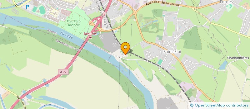 localisation de l'entreprise MONSIEUR GUY VARD  SAINT ELOI