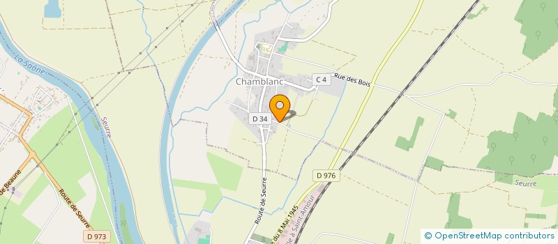 localisation de l'entreprise MONSIEUR GUY VAUTHEY  CHAMBLANC