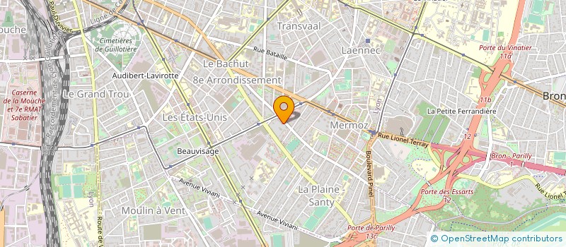 localisation de l'entreprise MONSIEUR GUY VERLINGUE  LYON