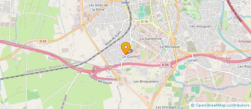 localisation de l'entreprise MONSIEUR GUY VERRET à SALON-DE-PROVENCE