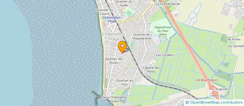 localisation de l'entreprise MONSIEUR GUY VERRON à CHATELAILLON-PLAGE