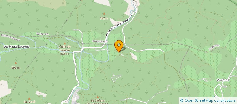 localisation de l'entreprise MONSIEUR GUY VIDAL  ENTRECASTEAUX