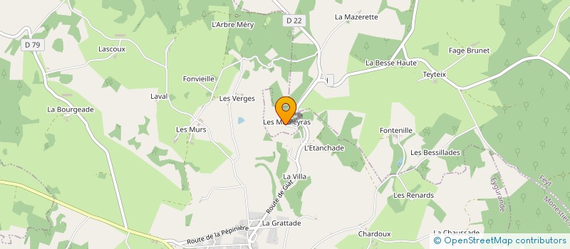 localisation de l'entreprise MONSIEUR GUY VIGIER  FEYT