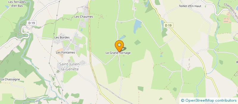 localisation de l'entreprise MONSIEUR GUY VILLEMEYRE à EVAUX-LES-BAINS