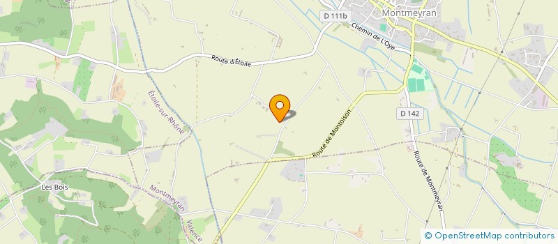 localisation de l'entreprise MONSIEUR GUY VINAY  MONTMEYRAN