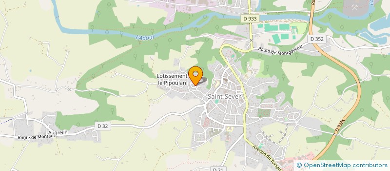 localisation de l'entreprise MONSIEUR GUY VINCENT  SAINT-SEVER