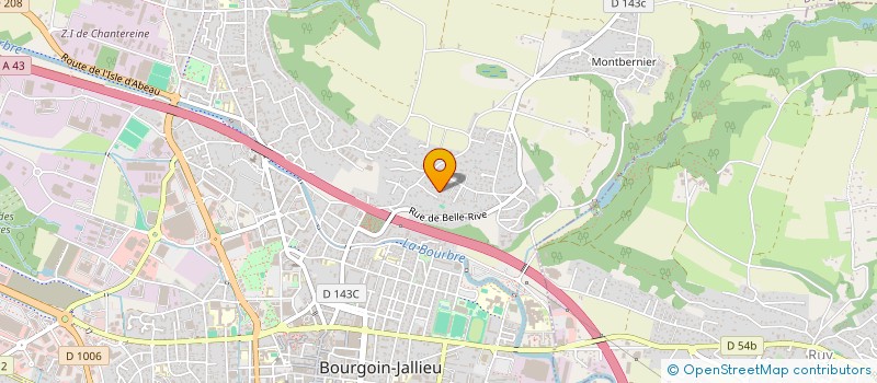 localisation de l'entreprise MONSIEUR GUY VINCENT-FALQUET à BOURGOIN-JALLIEU