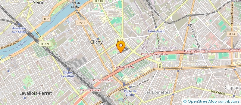 localisation de l'entreprise MONSIEUR GUY VISCARD à CLICHY
