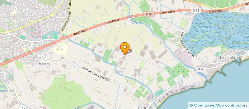 localisation de l'entreprise MONSIEUR GUY VOIRON à HYERES