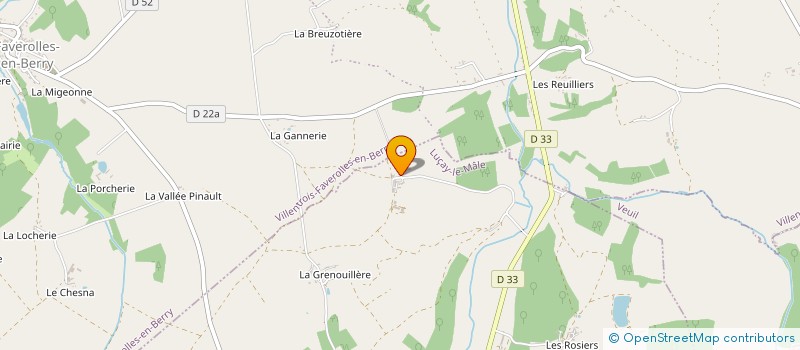 localisation de l'entreprise MONSIEUR GUY VOUILLON à LUCAY-LE-MALE