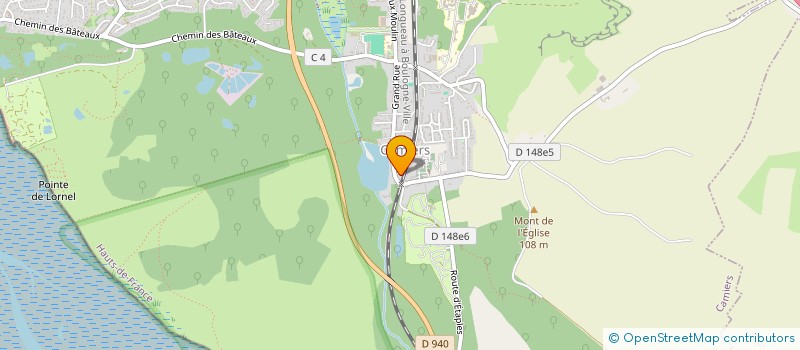 localisation de l'entreprise MONSIEUR GUY WACOGNE à CAMIERS