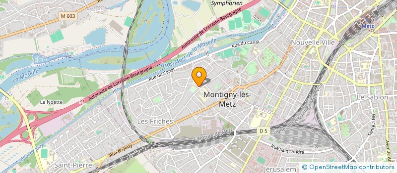 localisation de l'entreprise MONSIEUR GUY WOLFF à MONTIGNY-LES-METZ