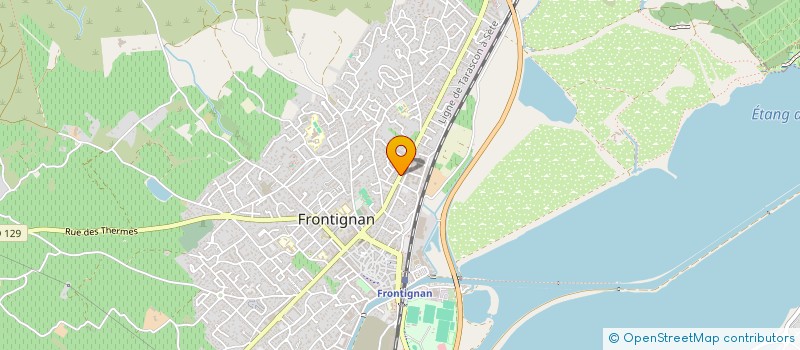 localisation de l'entreprise MONSIEUR GUY WYCKMAN à FRONTIGNAN