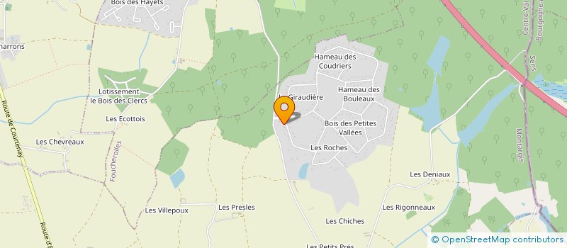 localisation de l'entreprise MONSIEUR GUY YAPI à CHANTECOQ