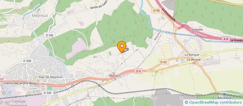 localisation de l'entreprise MONSIEUR GUY ZEMMOUR  MEYREUIL