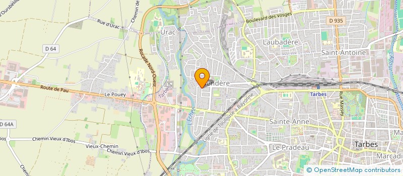 localisation de l'entreprise MONSIEUR GUY ZIGLER à TARBES