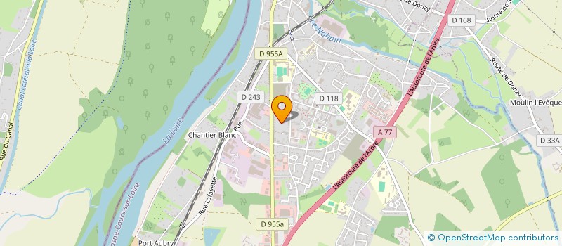 localisation de l'entreprise MONSIEUR GUY ZITOUNI à COSNE-COURS-SUR-LOIRE