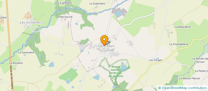 localisation de l'entreprise MONSIEUR GUYLAIN PILLAC  SAINT-MARC-LA-LANDE