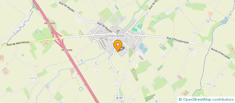localisation de l'entreprise MONSIEUR GUYLLAUME VANACKERE à HERZEELE