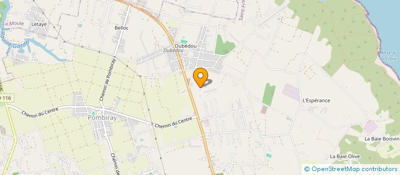 localisation de l'entreprise MONSIEUR GUYMARC DE LACAZE  SAINT-FRANCOIS