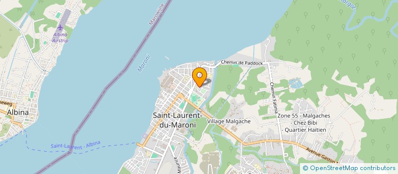 localisation de l'entreprise MONSIEUR GUYONE NATANIEL à SAINT-LAURENT-DU-MARONI