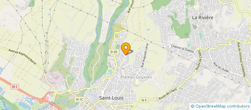 localisation de l'entreprise MONSIEUR GUYTO LONI à SAINT-LOUIS