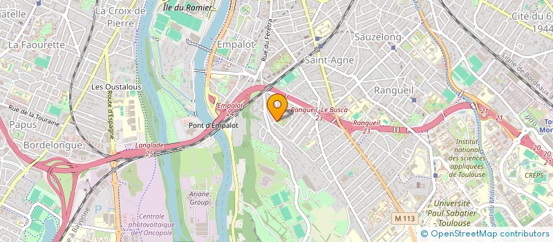 localisation de l'entreprise MONSIEUR GWEN BURTIN à TOULOUSE