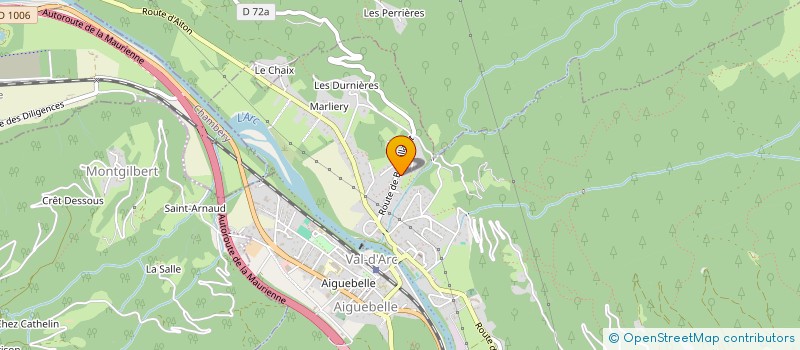 localisation de l'entreprise MONSIEUR GWEN LECLAINCHE  CHAMBERY