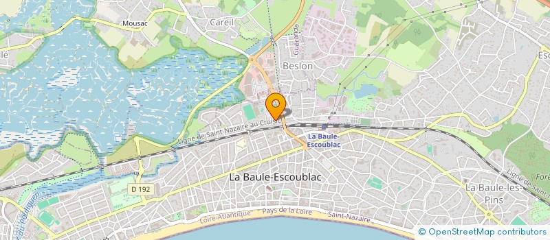 localisation de l'entreprise MONSIEUR GWEN PARMIER à LE LAVANDOU