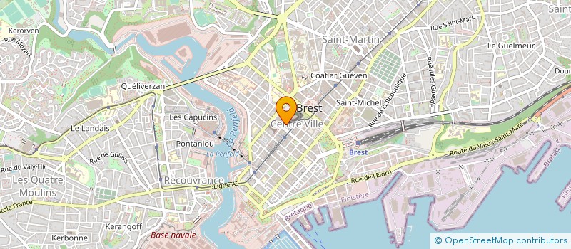 localisation de l'entreprise MONSIEUR GWEN SERVAIS à BREST