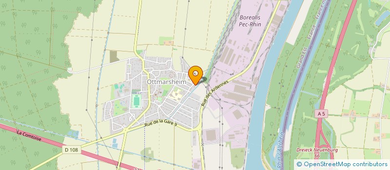 localisation de l'entreprise MONSIEUR GWENAEL BOUCAND  OTTMARSHEIM