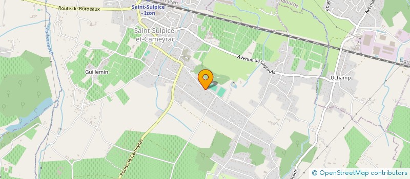 localisation de l'entreprise MONSIEUR GWENAEL BOUDIC  SAINT-LOUBES