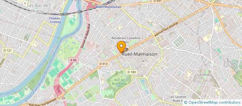 localisation de l'entreprise MONSIEUR GWENAEL CHOLIERE à RUEIL-MALMAISON