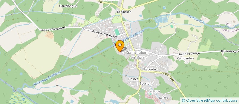 localisation de l'entreprise MONSIEUR GWENAEL COLLET  SAINT-JULIEN-EN-BORN