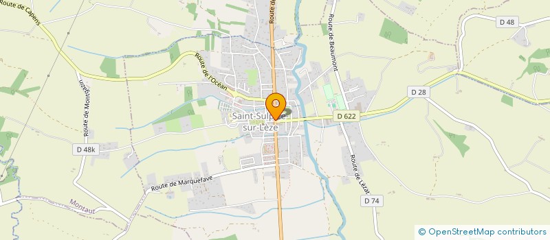localisation de l'entreprise MONSIEUR GWENAEL DESLANDES à SAINT-SULPICE-SUR-LEZE