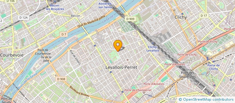 localisation de l'entreprise MONSIEUR GWENAEL DESSALE à LEVALLOIS PERRET