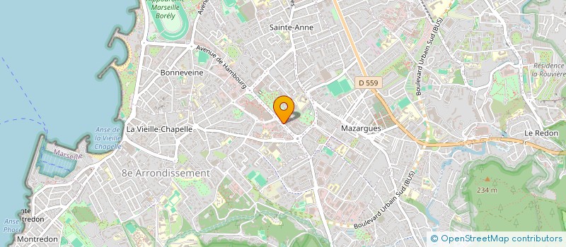 localisation de l'entreprise MONSIEUR GWENAEL DINETY à MARSEILLE