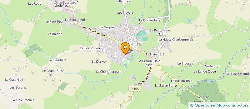 localisation de l'entreprise MONSIEUR GWENAEL DONVAL  VAL-D'IZE