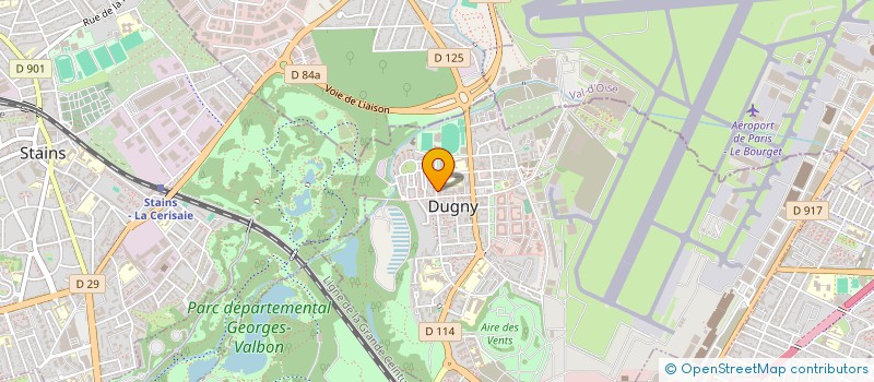 localisation de l'entreprise MONSIEUR GWENAEL FATTORE  DUGNY