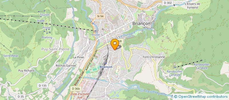 localisation de l'entreprise MONSIEUR GWENAEL FLANDIN à BRIANCON