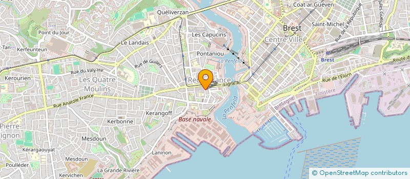 localisation de l'entreprise MONSIEUR GWENAEL GAUTIER à BREST
