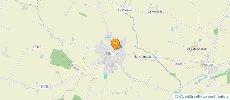 localisation de l'entreprise MONSIEUR GWENAEL GENDREAU  SIMPLE