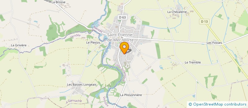 localisation de l'entreprise MONSIEUR GWENAEL GUITTENY  SAINT-ETIENNE-DE-MER-MORTE