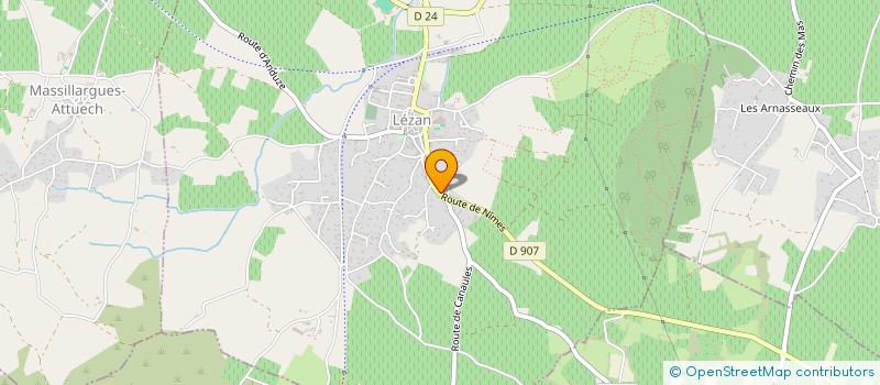 localisation de l'entreprise MONSIEUR GWENAEL HAGEN  LEZAN